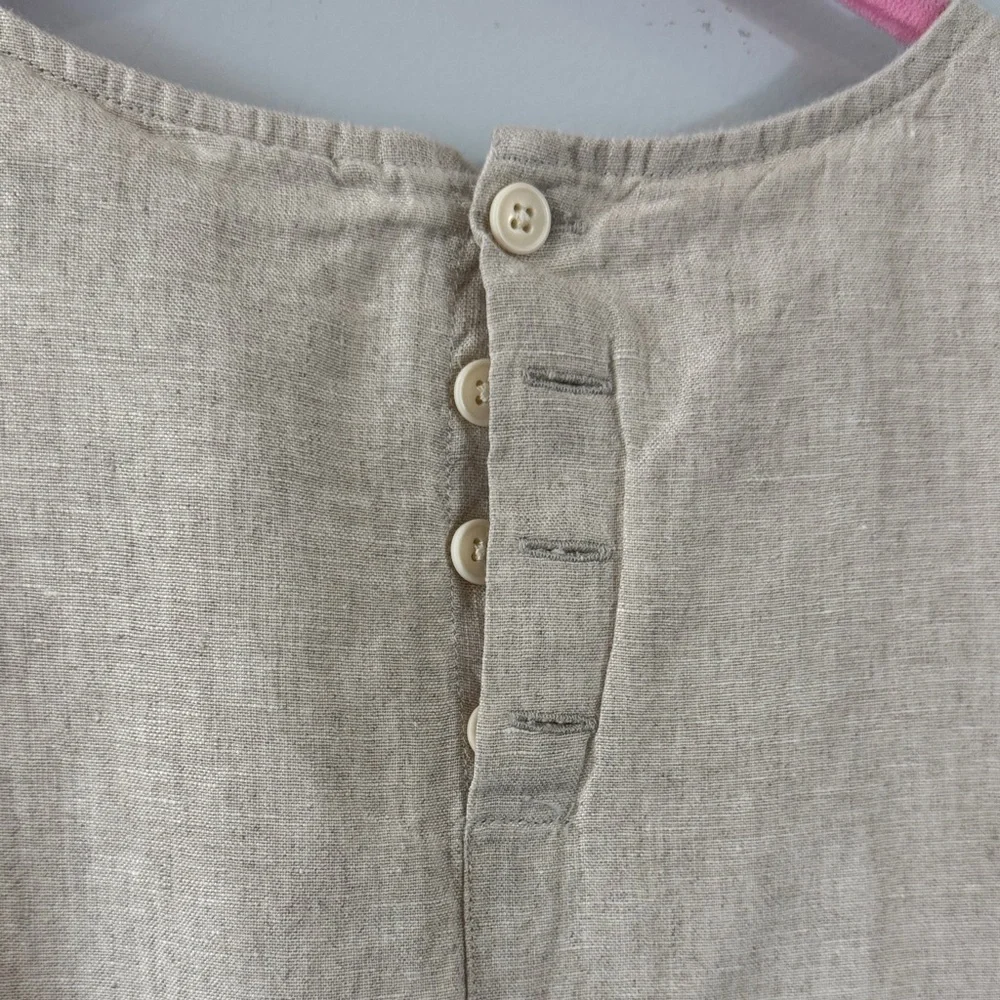 JCrew Sleeveless Linen Dress - Picture 6 of 6